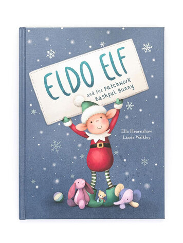 Jellycat Inc Eldo Elf and the Patchwork Bashful Bunny Book