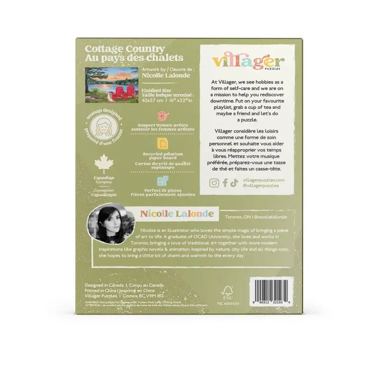 Cottage Country | 500-Piece Puzzle for Adults