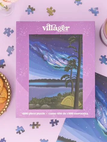 Northern Camping | 1000-Piece Puzzle for Adults