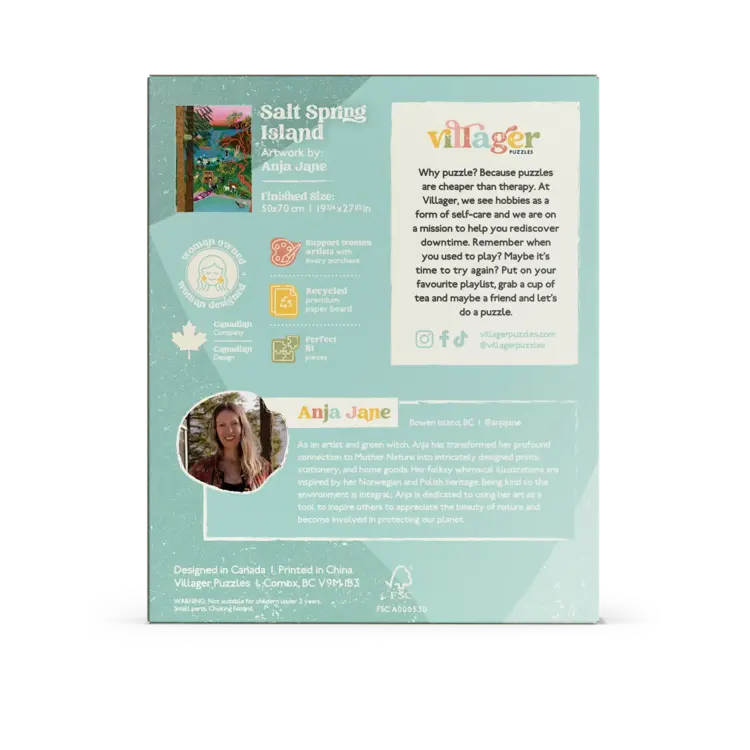 Salt Spring Island Swim | 1000-Piece Puzzle for Adults