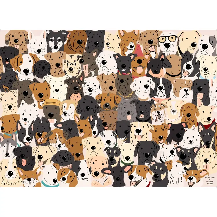 Rescue Dogs | 1000-Piece Puzzle for Adults