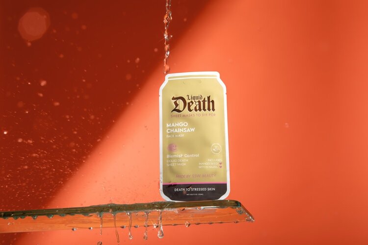 Mango Chainsaw Blemish Control Liquid Death Face Mask