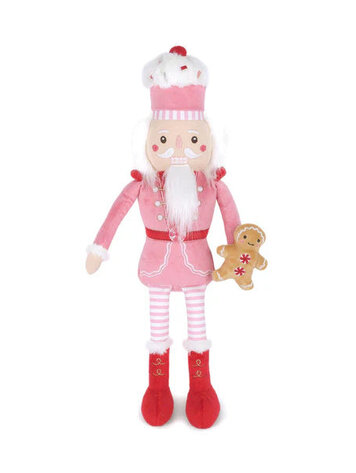 Gingerbread Nutcracker - Pink
