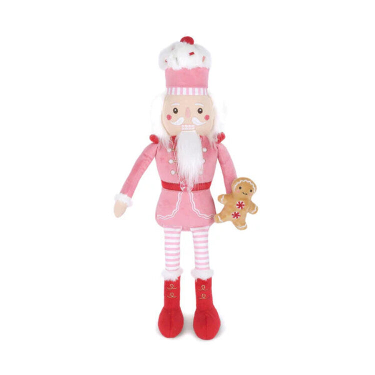 Gingerbread Nutcracker - Pink