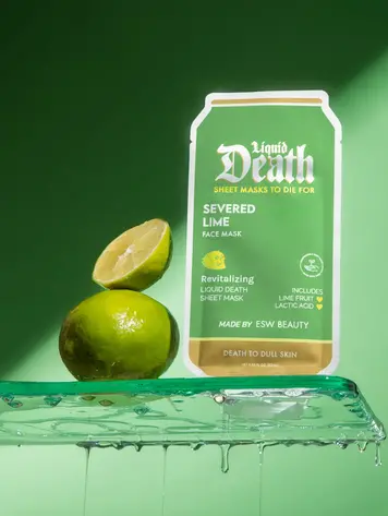 Severed Lime Revitalizing Liquid Death Face Mask