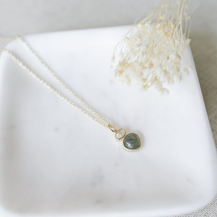 Anastasia Necklace Labradorite