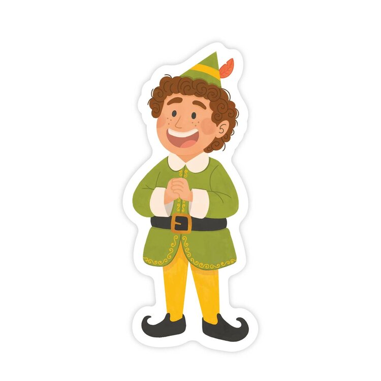 Elf Sticker
