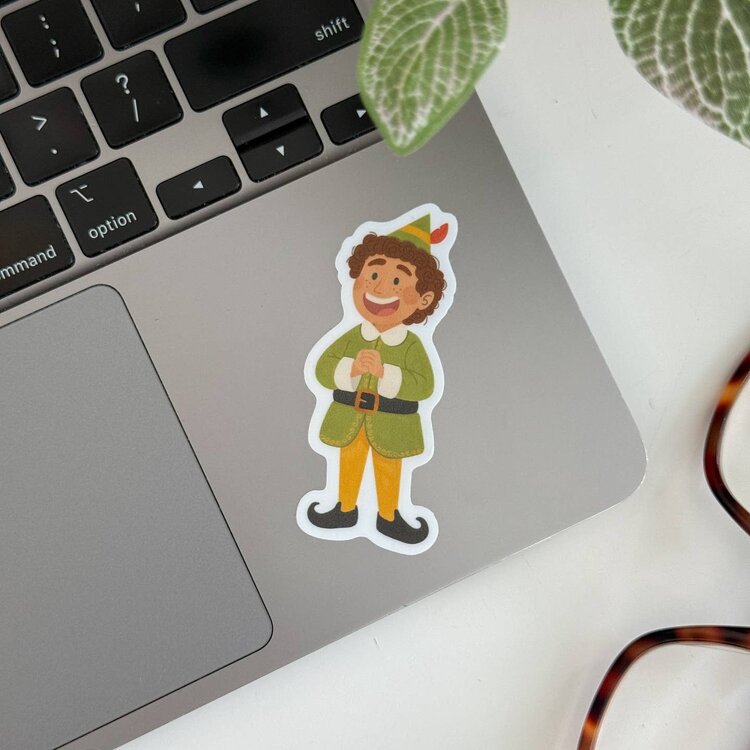 Elf Sticker