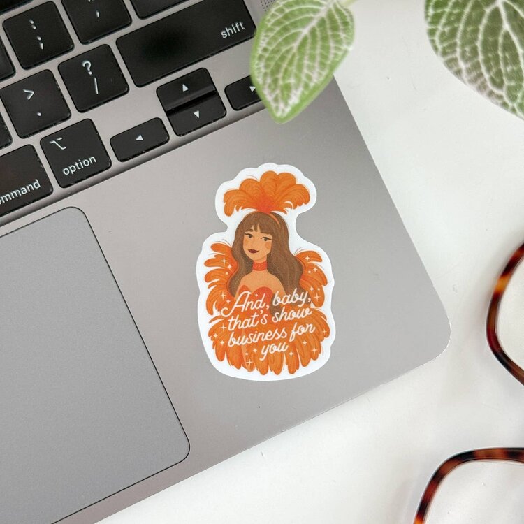 Showgirl Sticker