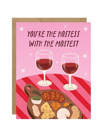 Hostess with the Mostest Christmas Card