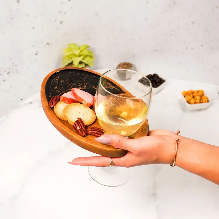 Wine & Appetizer Tray