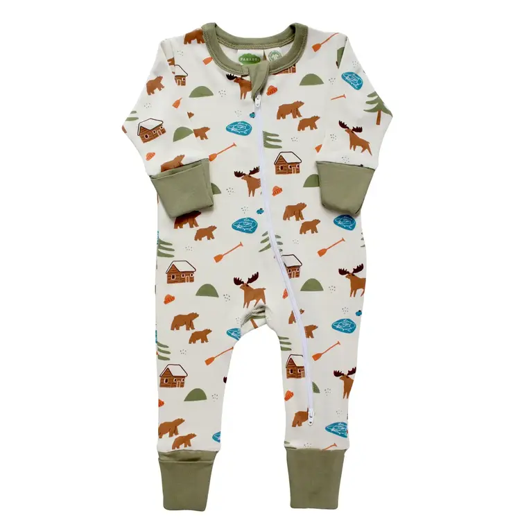 Oh Canada '2-Way' Zip Romper