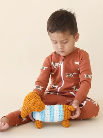 Dogs '2-Way' Zip Romper