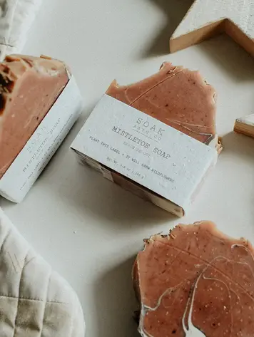 Mistletoe Soap Bar
