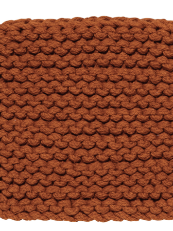 Cinnamon Stick Knit Potholder