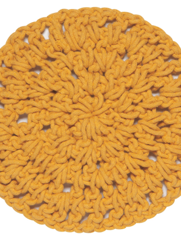 Ochre Knotted Trivet