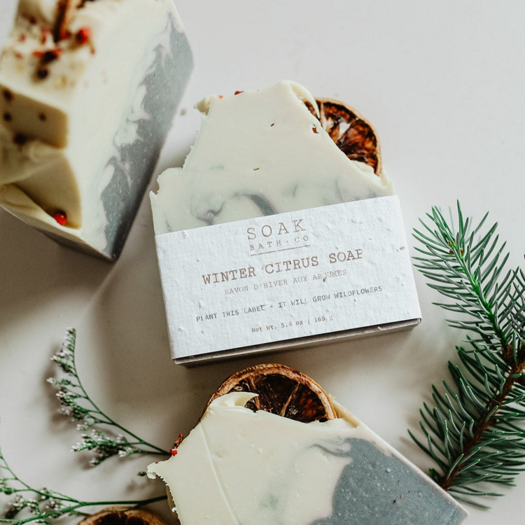 Winter Citrus Soap Bar