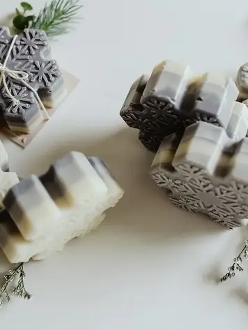 Snowflake Soap Stack