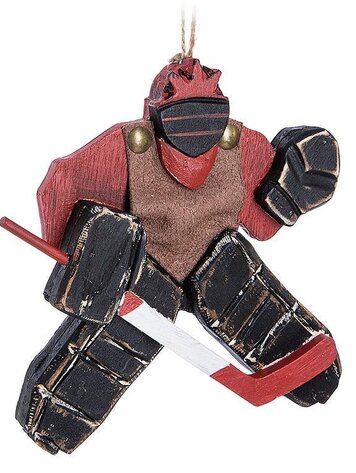 Goalie w/Stick Ornament