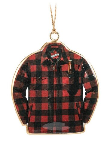 Woods Jacket with Beer Ornament