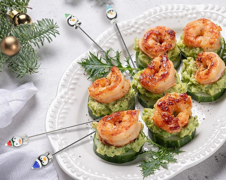 S/4 Penguin Icon Cocktail Picks