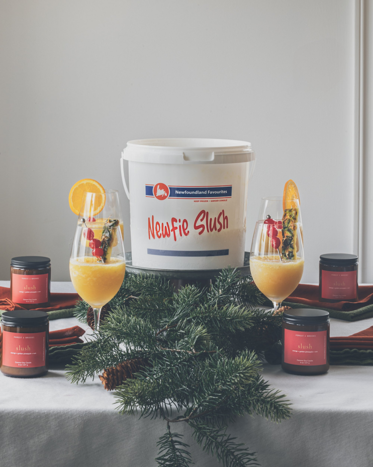 Slush Wooden Wick Candle