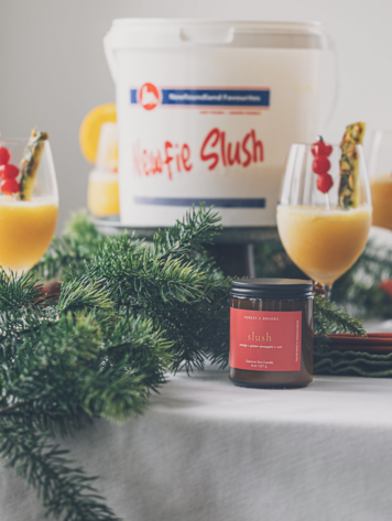 Slush Wooden Wick Candle