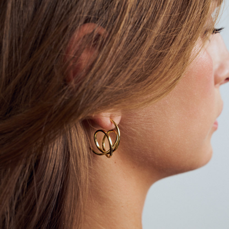 Spirale Pianura Earrings Small