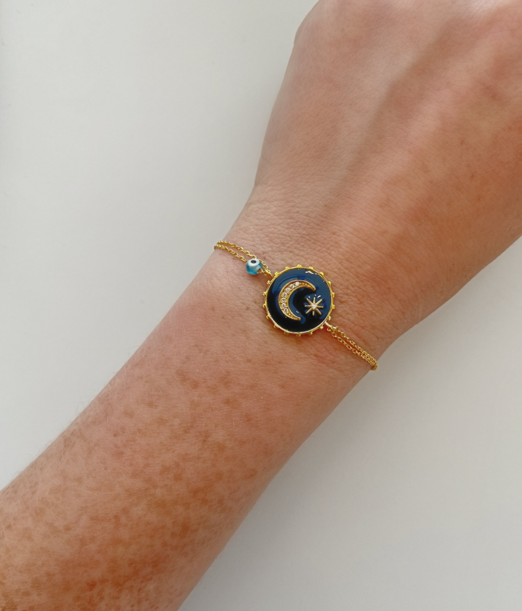Azure Moon Bracelet