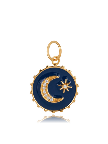 Azure Moon Charm