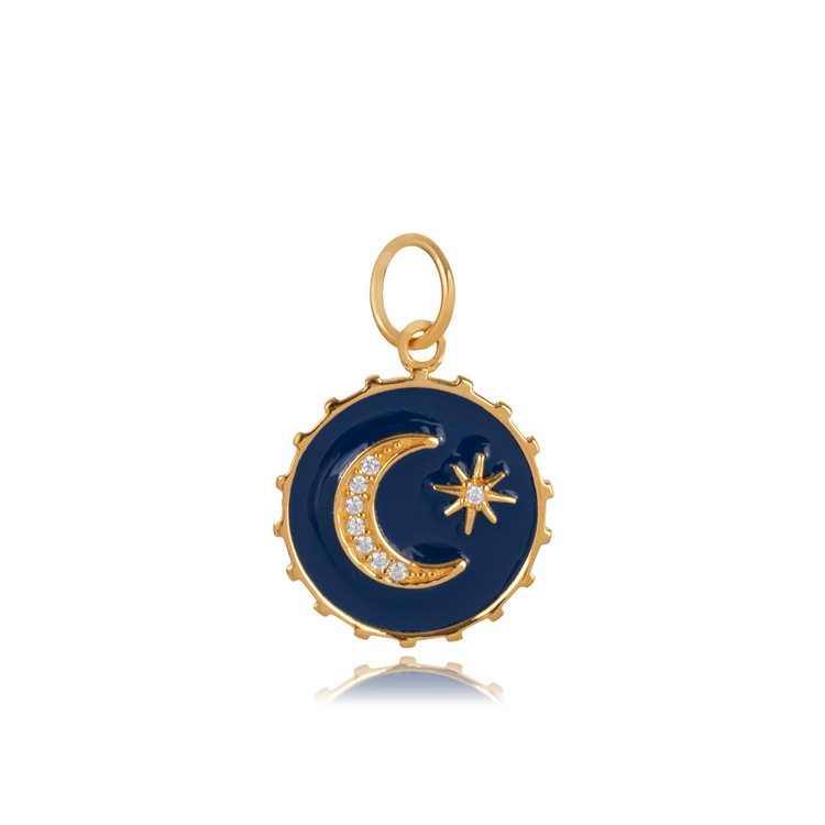 Azure Moon Charm
