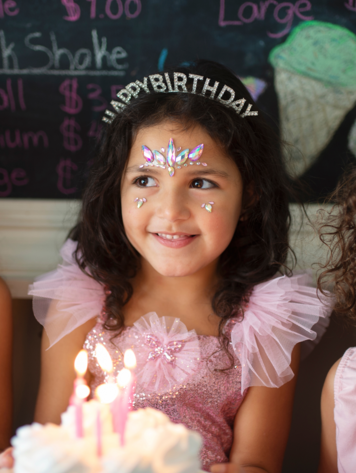 Happy Birthday Rhinestone Headband