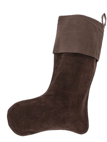 Vera Sangria Velvet Stocking