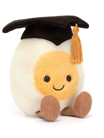 Jellycat Inc Amuseable Boiled Egg Graduation