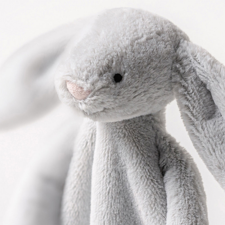 Jellycat Inc Bashful Grey Bunny Comforter