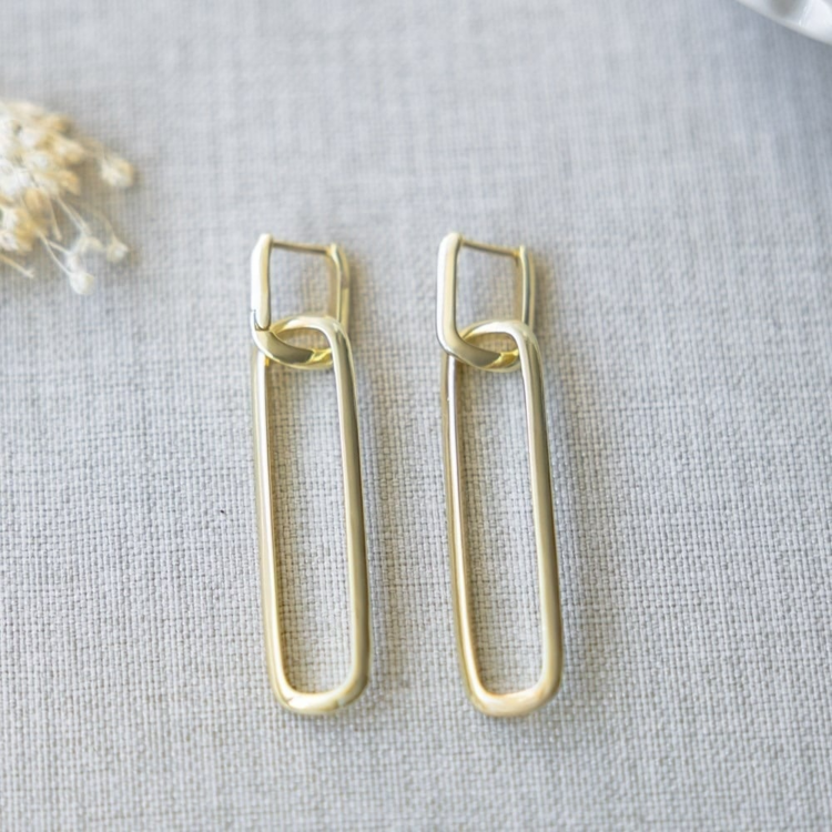Twofold Tall Earrings