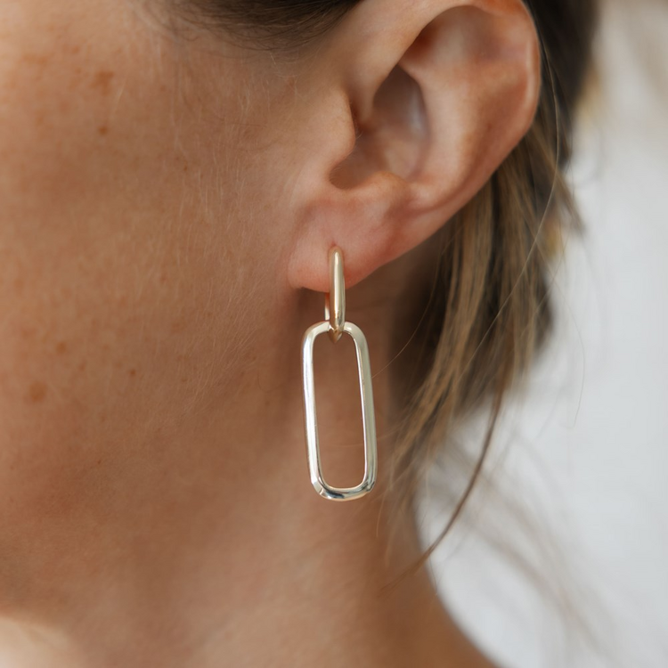 Twofold Short Earrings