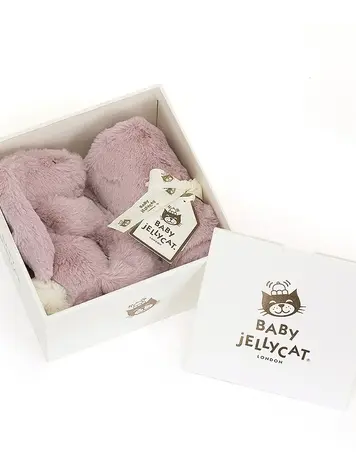 Jellycat Inc Bashful Luxe Bunny Rosa Soother