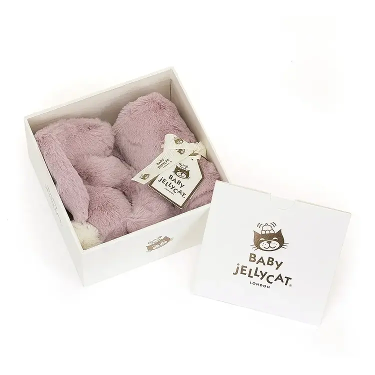 Jellycat Inc Bashful Luxe Bunny Rosa Soother