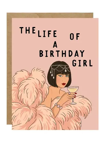 The Life of a Showgirl Card