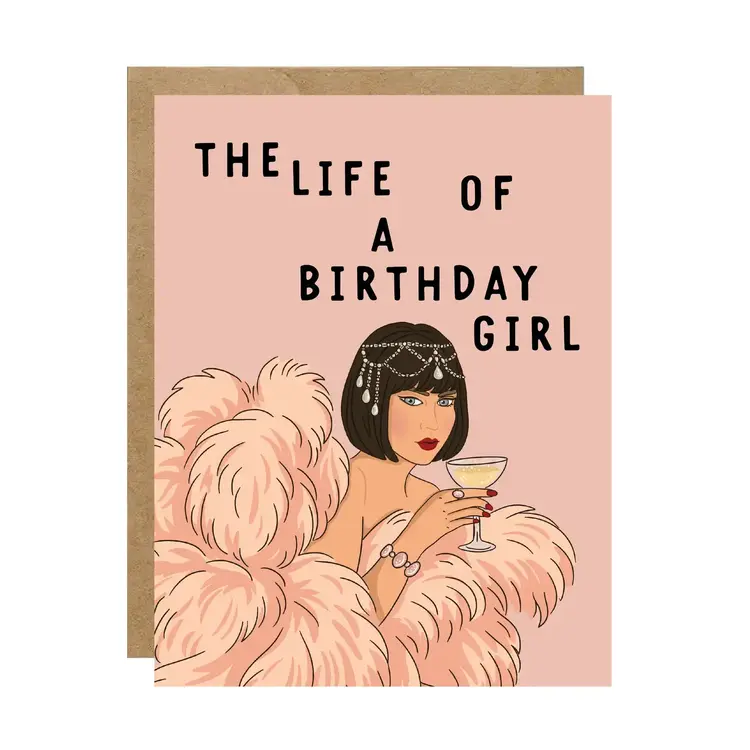 The Life of a Showgirl Card