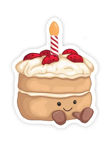 Sweet Cake Birthday Sticker