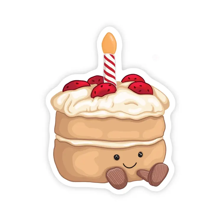 Sweet Cake Birthday Sticker