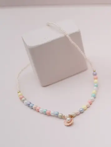 Pastel Shell Necklace
