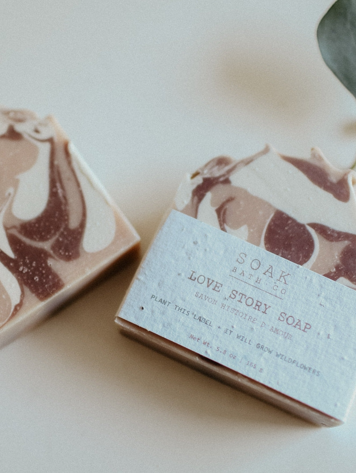 Love Story Soap Bar