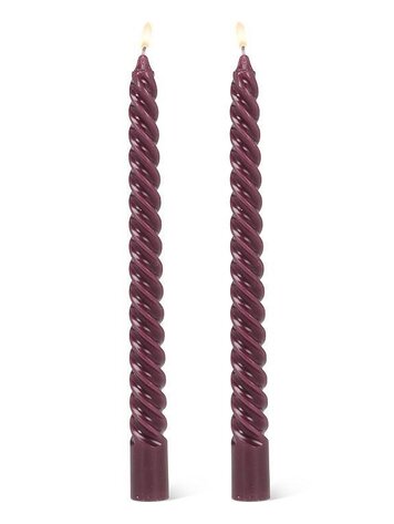 Purple Tight Spiral Taper