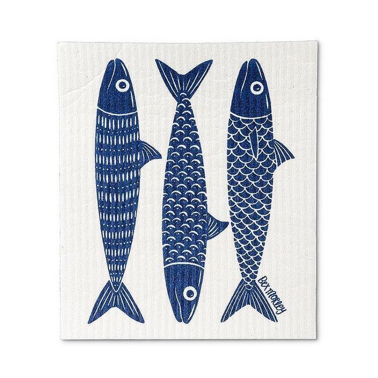 Fish & Lemons Dishcloths