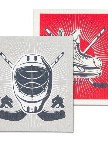 Hockey Icons Dishcloths Set of 2