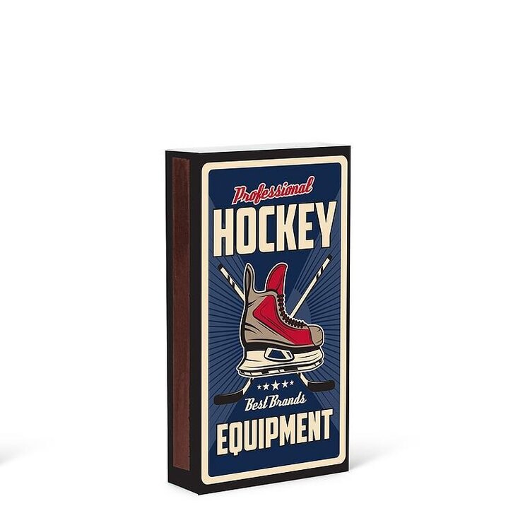 Retro Hockey Print Matches
