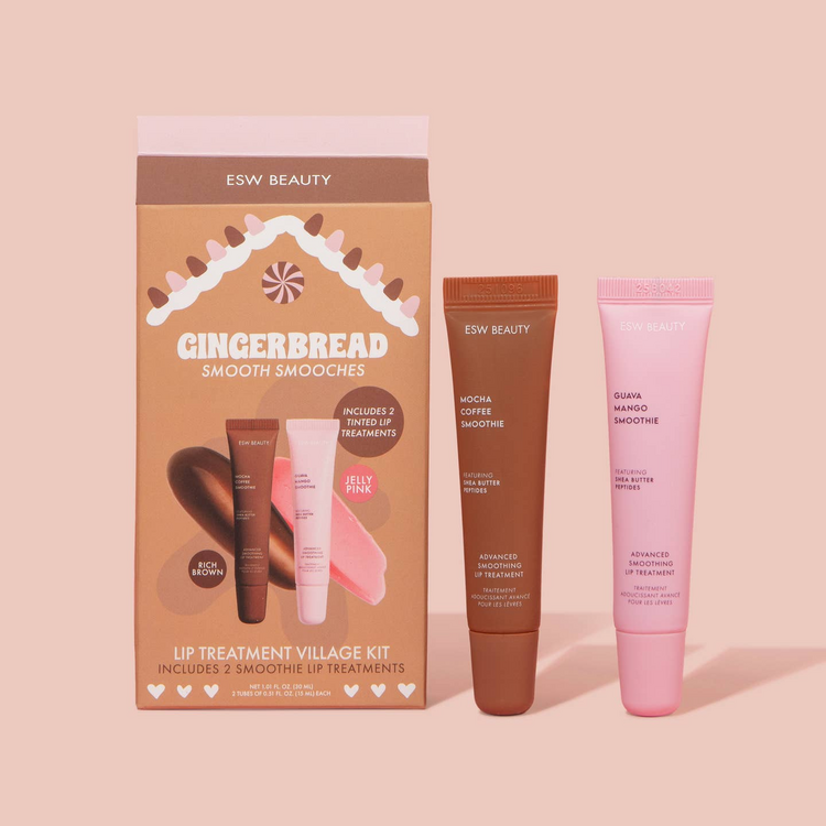 Gingerbread Smooth Smooches Lip Treatment Village Kit